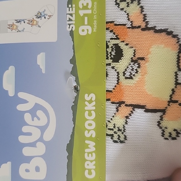 Bluey Crew Socks - Picture 3 of 3